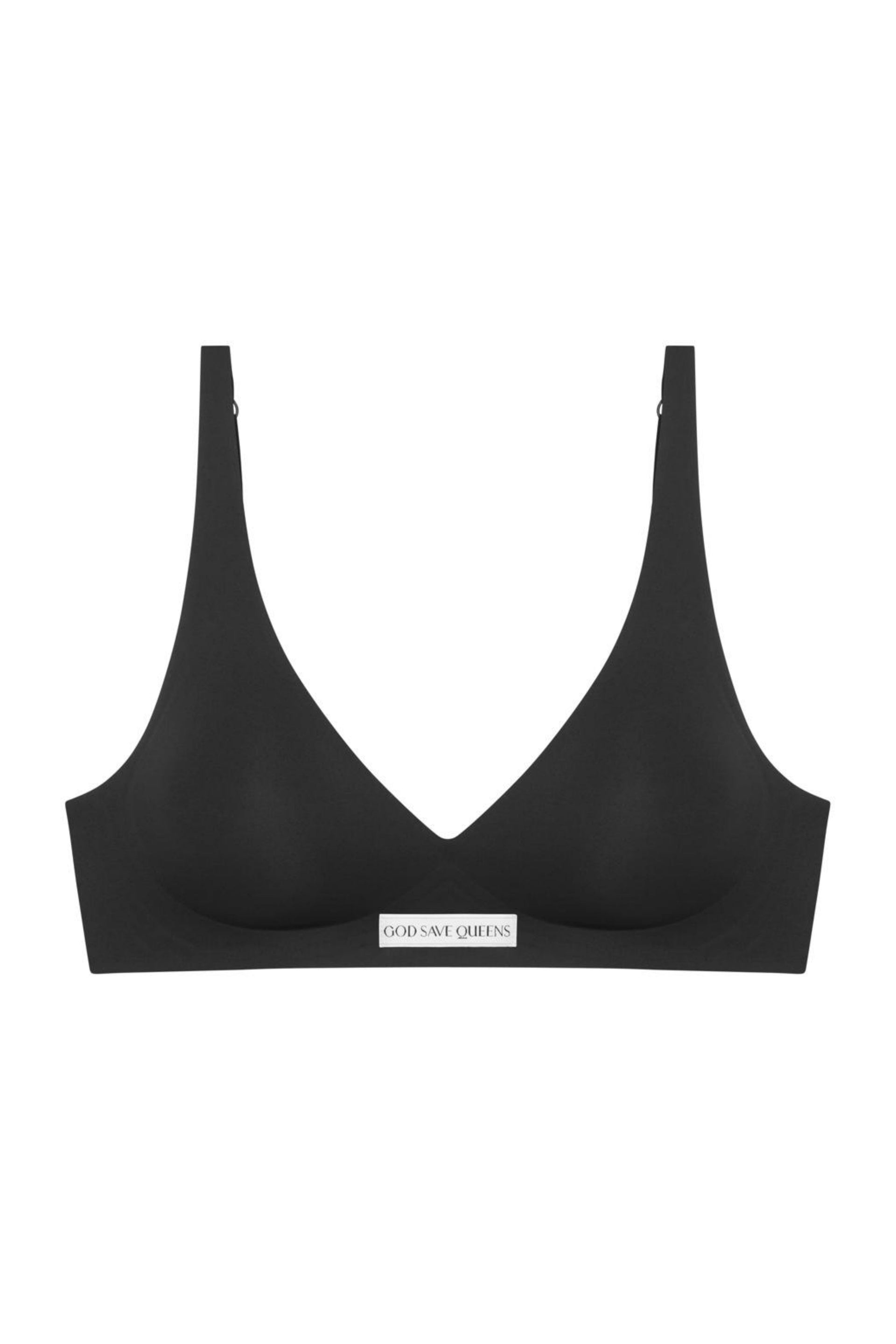 Second Skin Push Up Bralette Black